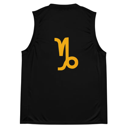 Millenials Recycled unisex basketball jersey black