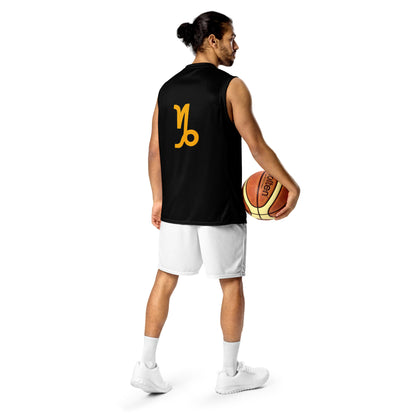 Millenials Recycled unisex basketball jersey black