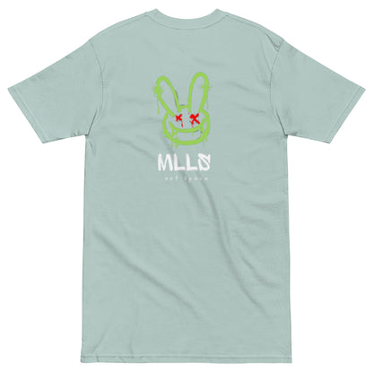 Men’s premium heavyweight tee Bunny agave