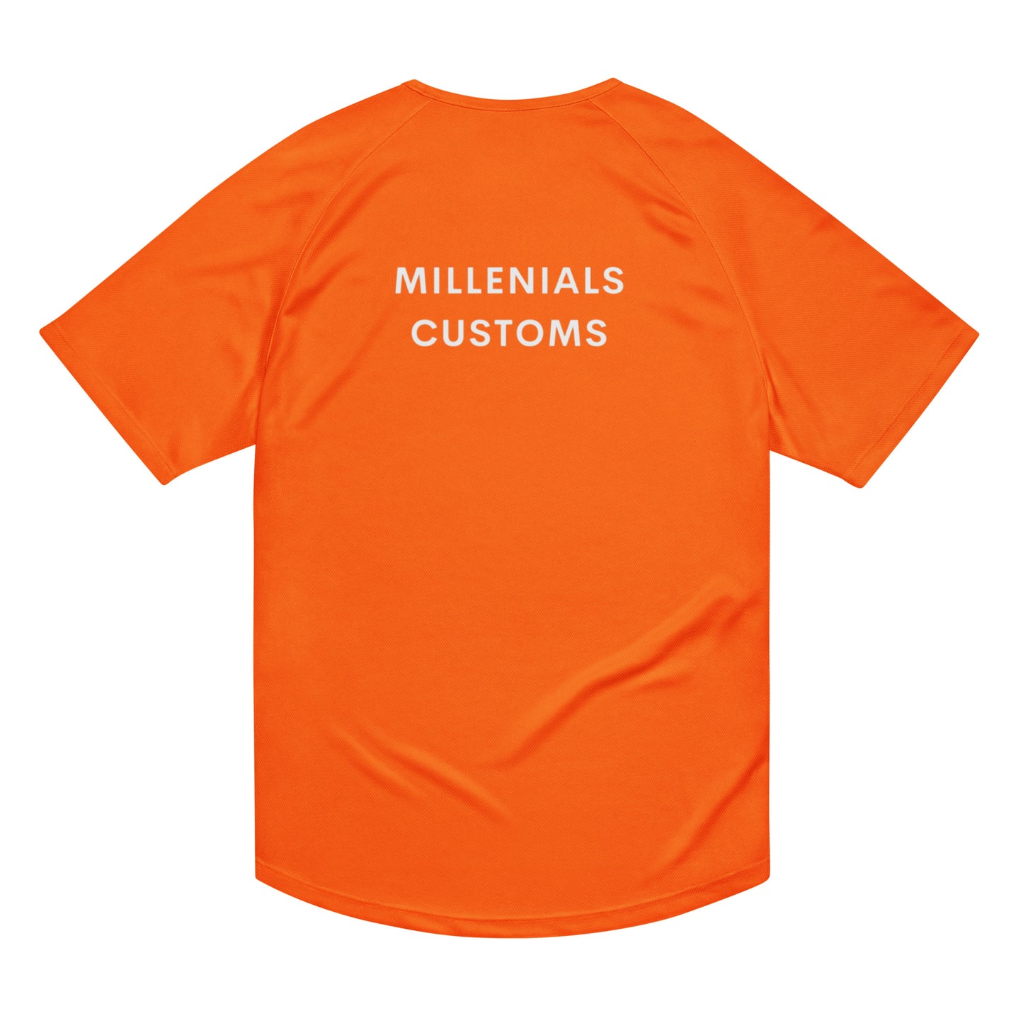 Millenials Unisex Sports T-shirt Red